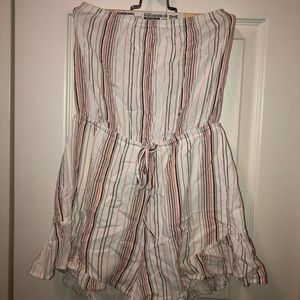 Strapless Romper